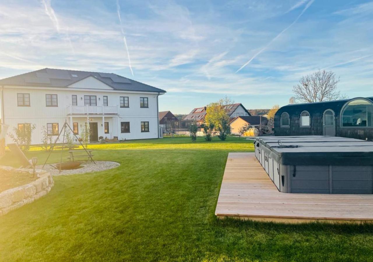 Tirolian Lodge North, Whirlpool, Sauna, Lagerfeuer Bundorf Eksteriør billede